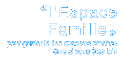 Espace famille de la maison de retraite